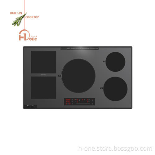 High Power Five Burners 220-240V Smart WiFi Touch Control Built-in Electric Stove Induction Cooker